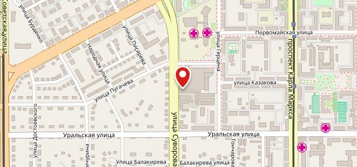 Шеф бургер на карте