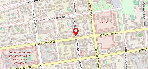 Шеф Пушкин на карте