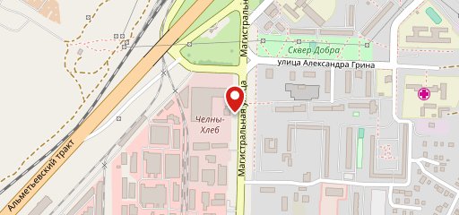 Челны-Хлеб на карте