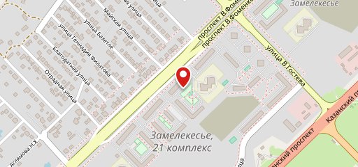 Челны-Хлеб на карте