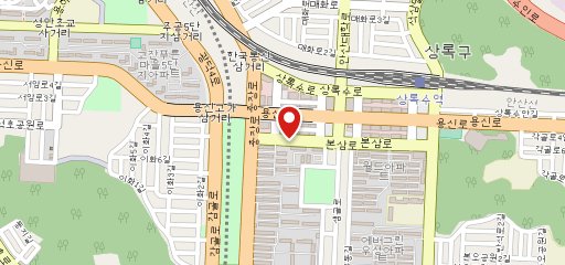 청대문 상록수점 на карте