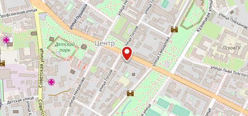 Черепаха на карте