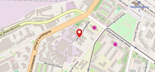 Череповецхлеб на карте