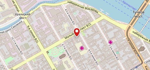 Черная Корова на карте