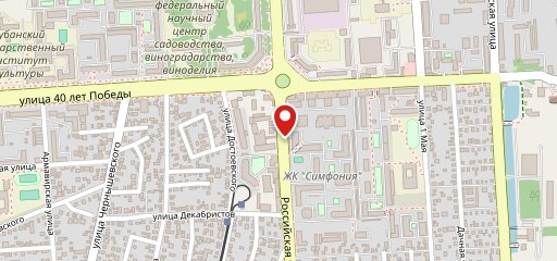 Черника на карте
