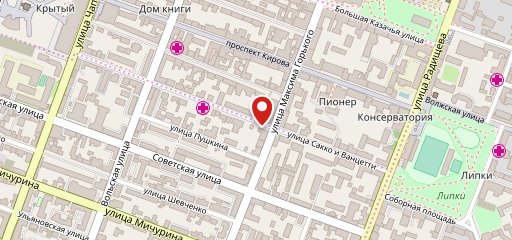 Черника на карте