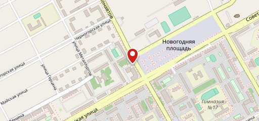 Черногор на карте