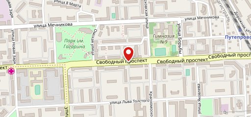 Чернослив на карте
