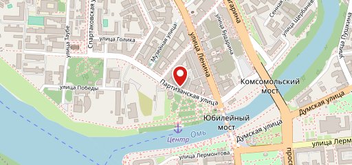 Черное И Белое, Кафе на карте