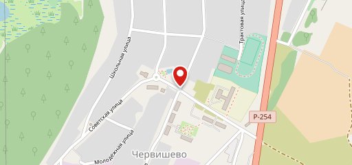 Червишевский на карте