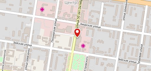 Червонец на карте
