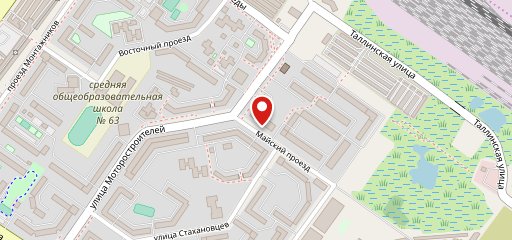 Чешский дворик на карте