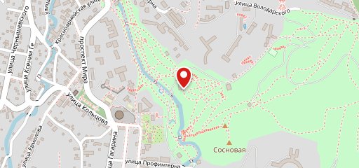 Шахматный домик на карте