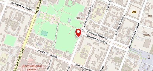 Честер паб на карте