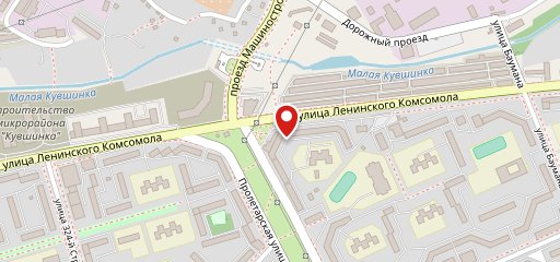Честр на карте