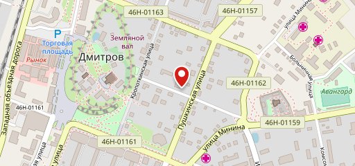 Четыре Короны ресторан на карте