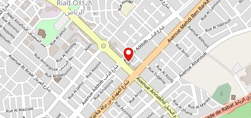 Chez Mama Rabat на карте