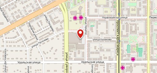 Chicken house, кафе быстрого питания на карте