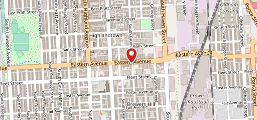 Chicken Rico Highlandtown на карте