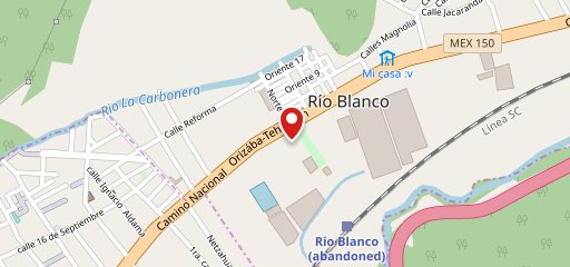 Chicken wing's Rio Blanco на карте
