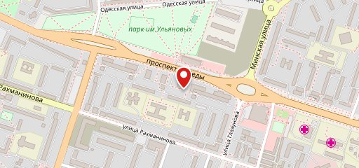 Куры гриль на карте