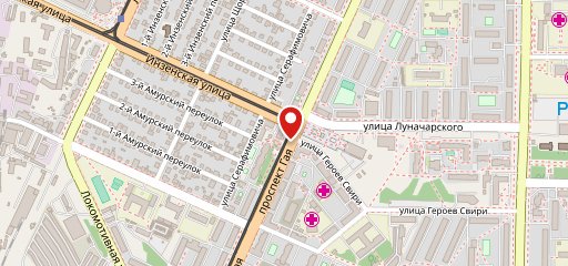 Куры гриль на карте