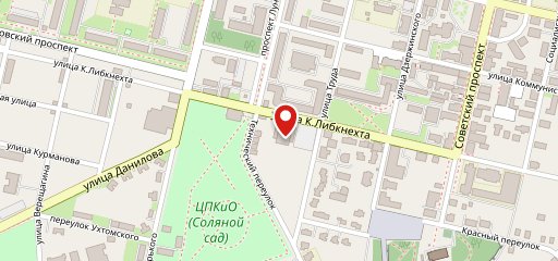 Чикаго на карте