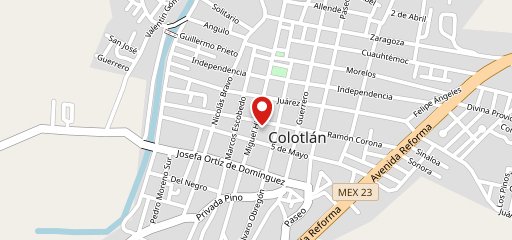 Chingons Colotlán на карте