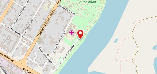 Чисто в парке на карте