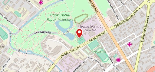 Чистые пруды на карте