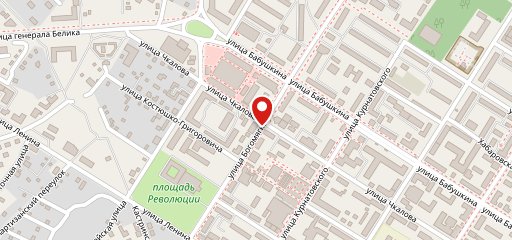 Чкалов на карте