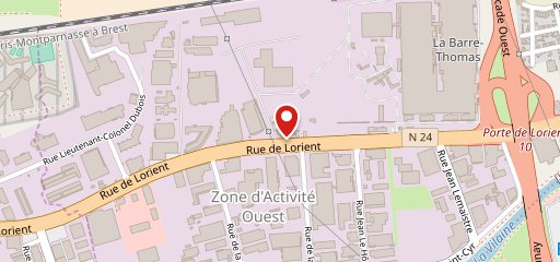 Chope et Compagnie Rennes Ouest на карте