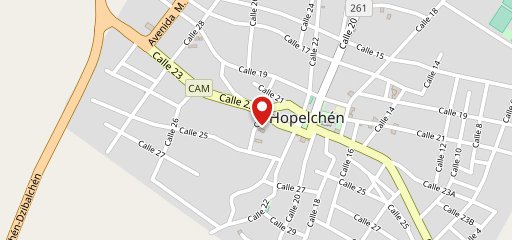 Chorichén Hopelchén на карте