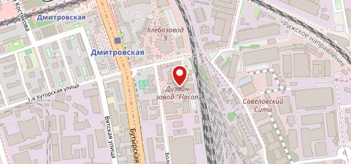 Чёрно-белое на карте