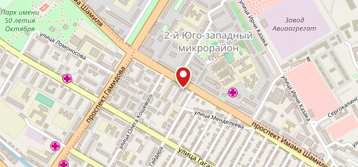 Чудушная на карте