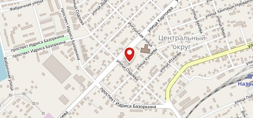 Чудубургер на карте