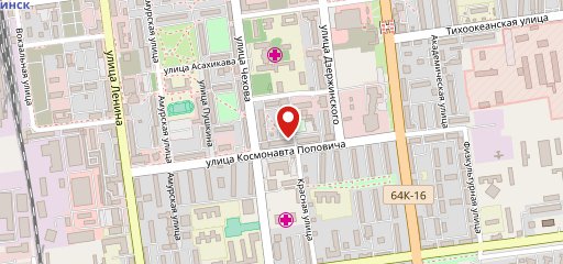 Чёрная кошка на карте