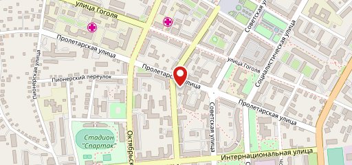 Чырвоная вежа на карте