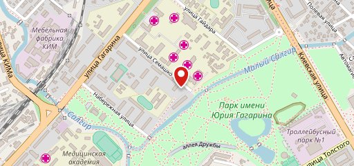 ЧАО на карте