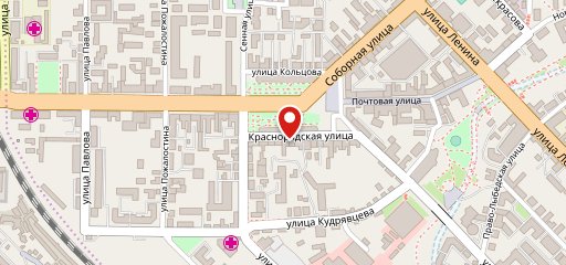 Кинза на карте