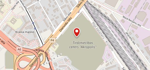 KFC Akropole Rīga на карте