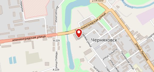 Люмен Черняховск на карте