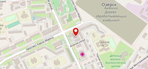 Кинотеатр "Октябрь" на карте