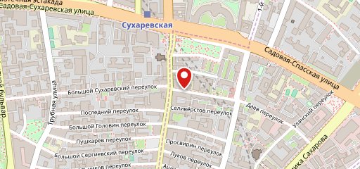 Буфет на карте