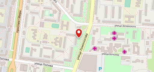 CITY-N, служба доставки пиццы и суши на карте