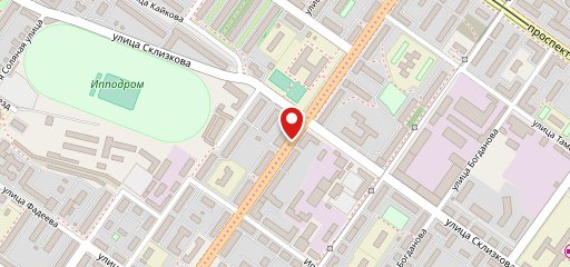 Служба доставки Сити пицца на карте