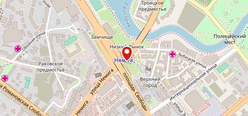 Тур по барам Минска City Pub Crawl Minsk на карте