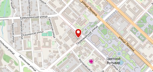 Городская столовая на карте