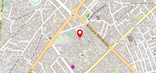 Cliché Bar & Bistro Shkoder на карте