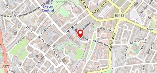 Flamenca Spanish Tapas Exeter на карте